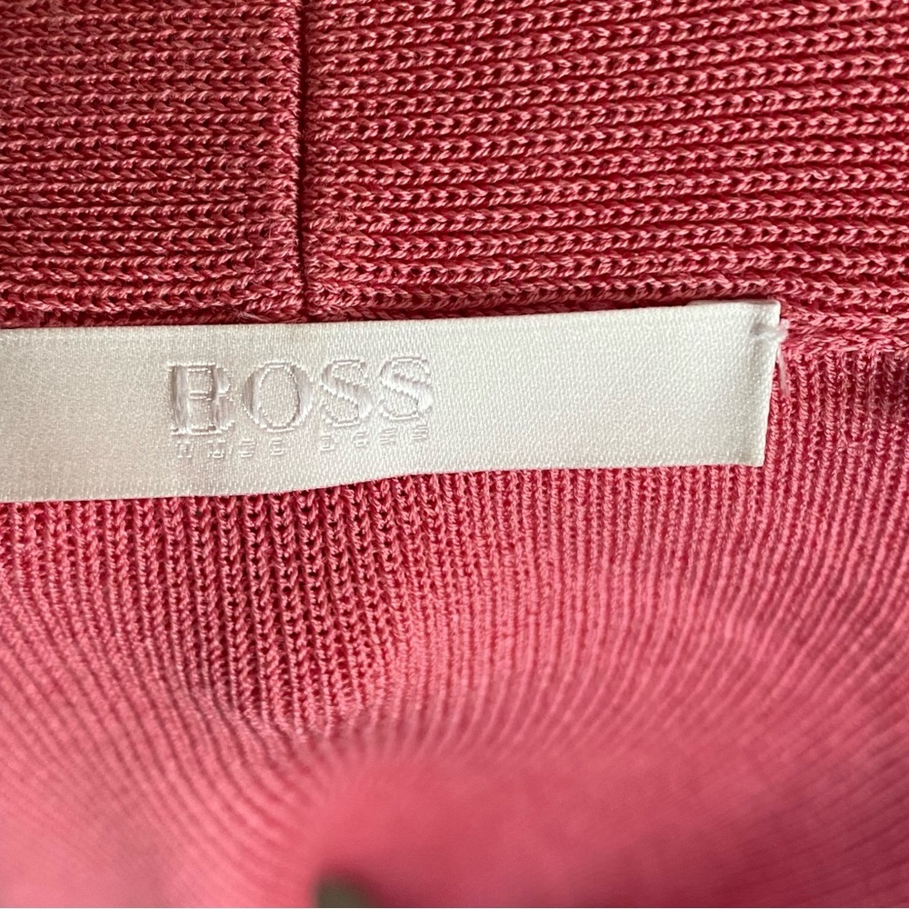 Hugo Boss Fine Ribbed Open Cardigan Sweater - Picture 3 of 7